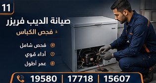صيانة الديب فريزر — وايت بوينت العبد