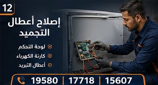 إصلاح أعطال التجميد — وايت بوينت العبد
