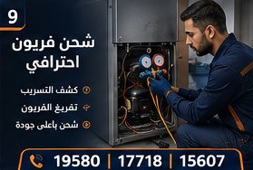 شحن فريون احترافي — وايت بوينت العبد