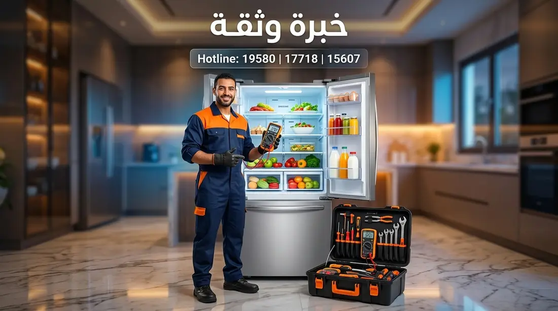 تشريح الثلاجة — صيانة وايت بوينت العبد